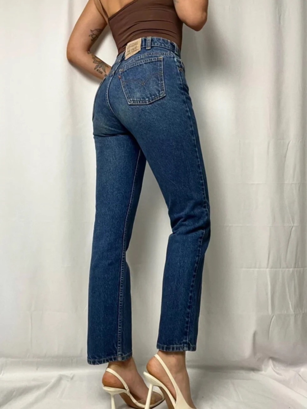 Vintage Levi’s Orange Tab 619 Dark Wash